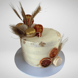 Rustic and Maccaron Cake - La Fine Cakes