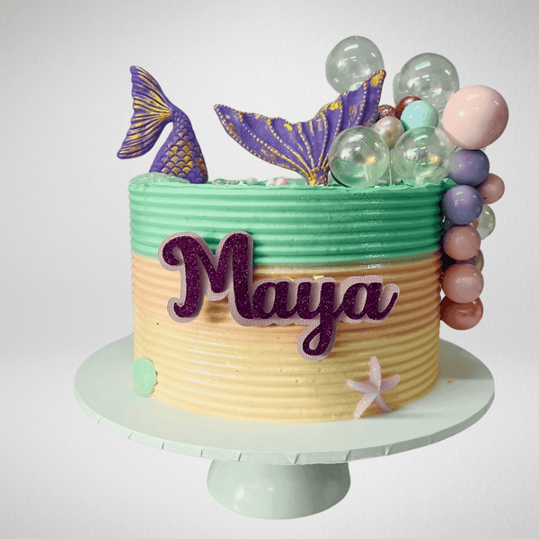 Mermaid Cake - La Fine Cakes