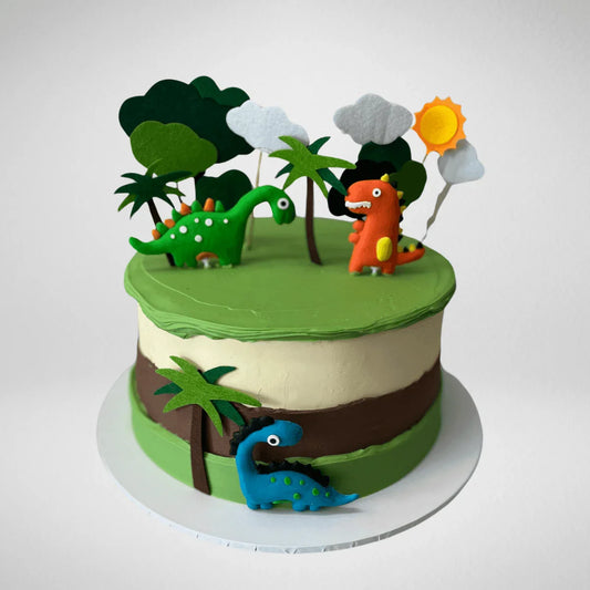 Dinosaur Cake 2 - La Fine Cakes