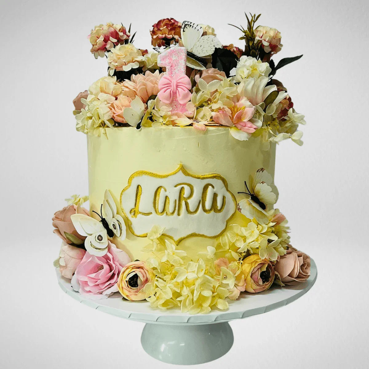 Enchanted Garden Cake - La Fine Cakes