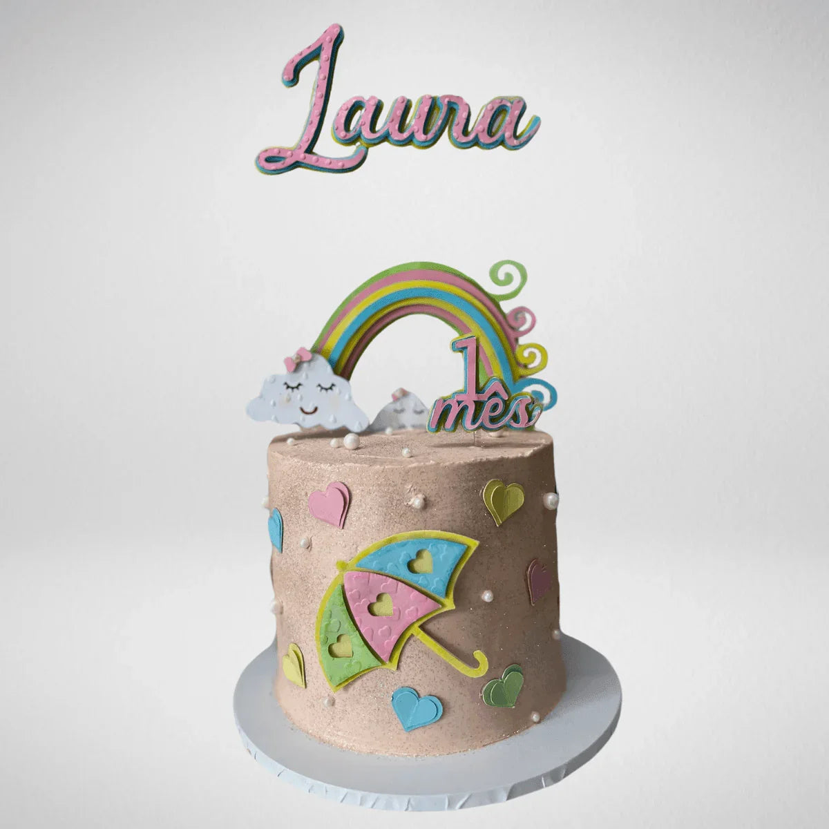 Rain of Love Cake - La Fine Cakes