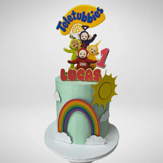 Teletubbies High Cake - La Fine Cakes
