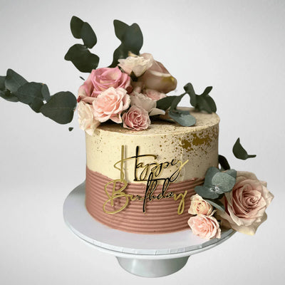 Pink Blush Cake - La Fine Cakes