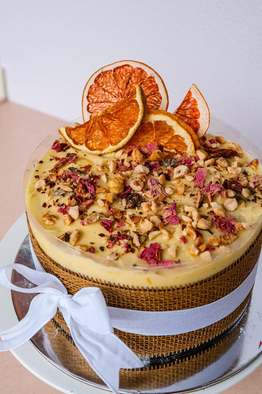 Carrot Cake with Cream Cheese Icing - La Fine Cakes