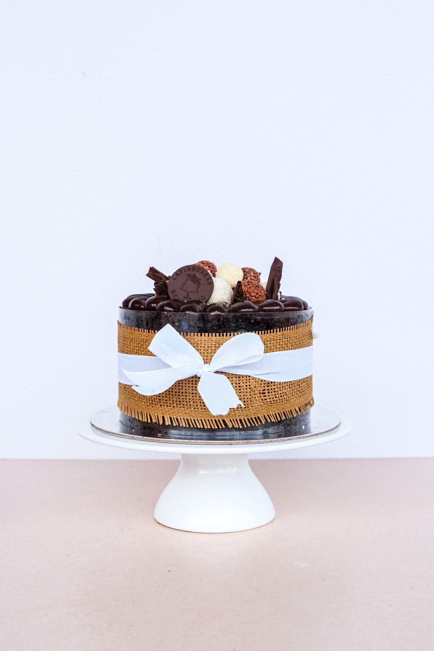 Chocolate and Coconut Naked Cake (Bounty Style) - La Fine Cakes