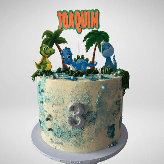 Dinosaur Cake 1 - La Fine Cakes